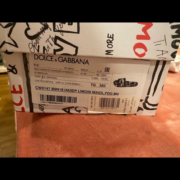 🩴rubber pool slides with signature lemon print and rubberized logo at the heel - Picture 6 of 14